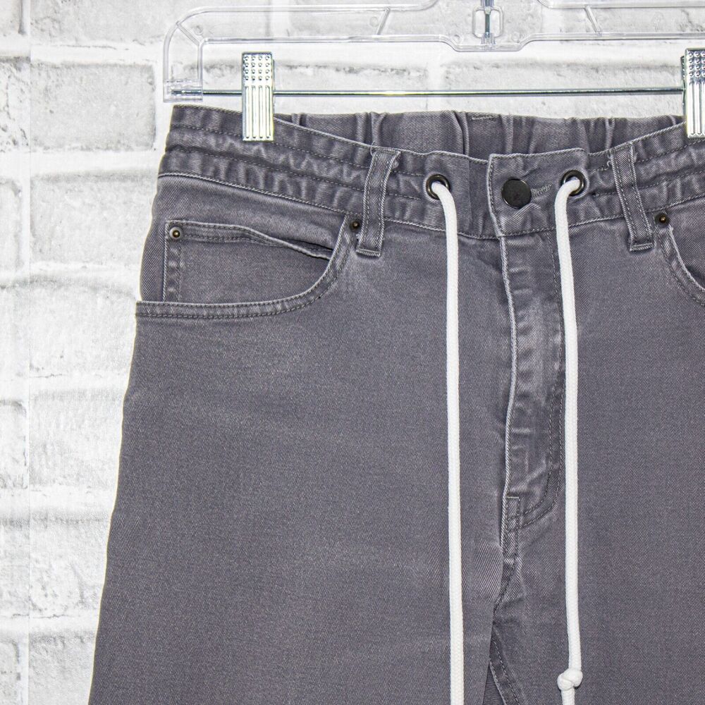 ONES STROKE Tokyo Men's Jogger Pants Drawstring ankle zip Size Small - Picture 6 of 12